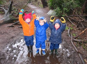 Outdoor play at Creative Minds